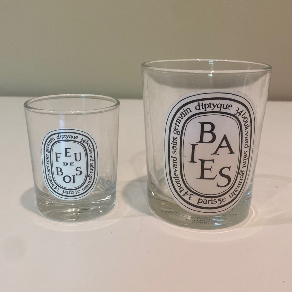 Diptyque - Set of 2 empty vessels